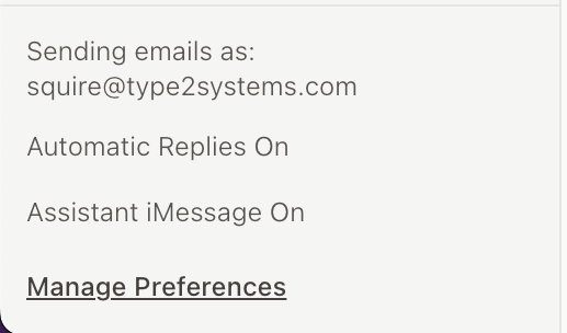 Squire automated email reply dashboard showing AI-powered email automation and intelligent inbox management interface